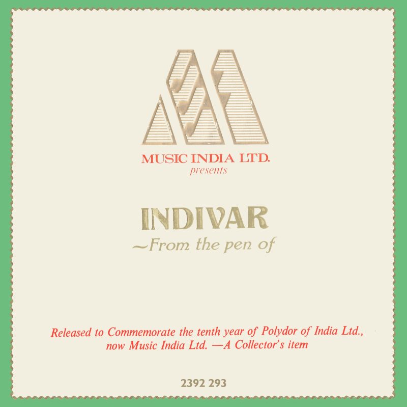 Indivar - From The Pen Of