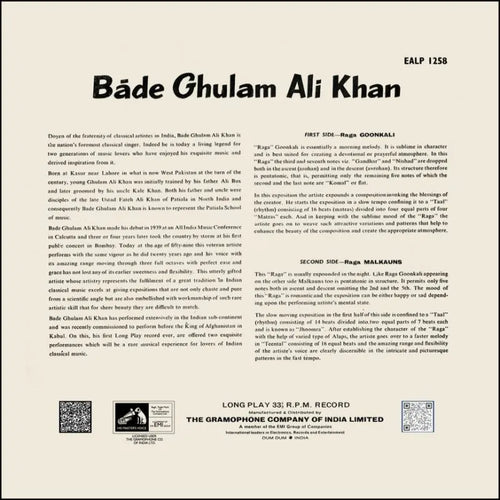 Bade Ghulam Ali Khan