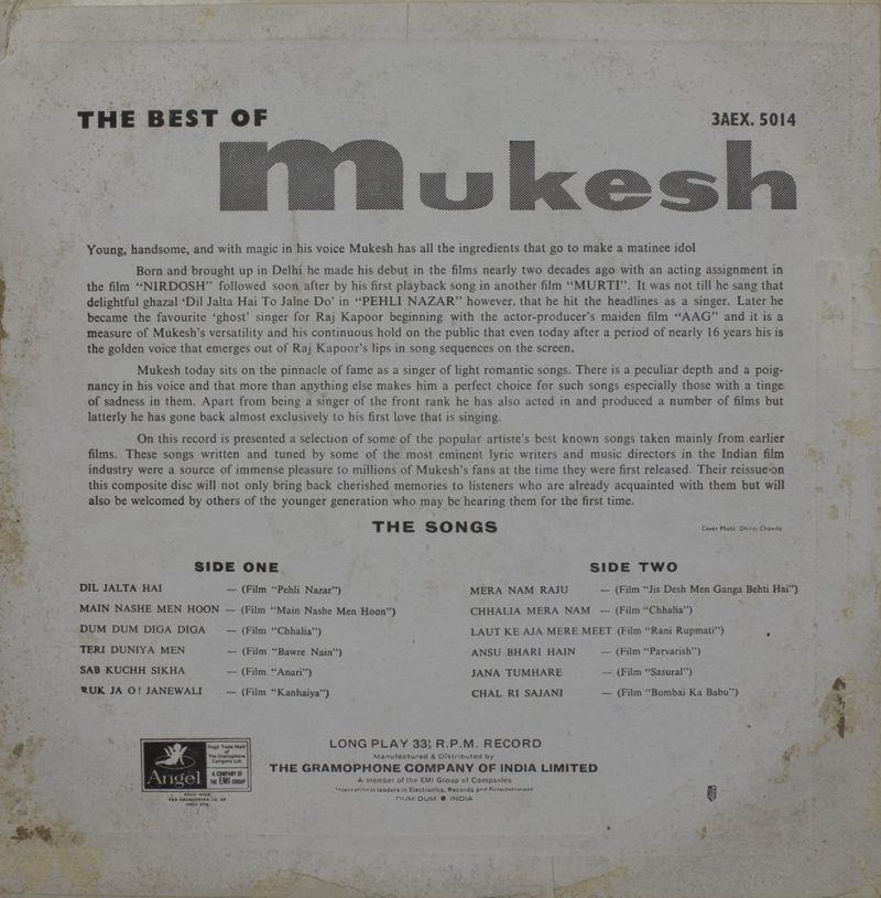 The Best Of Mukesh