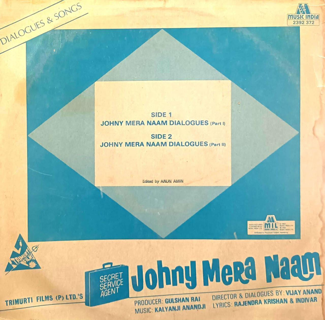 Johny Mera Naam - Kalyanji Anandji