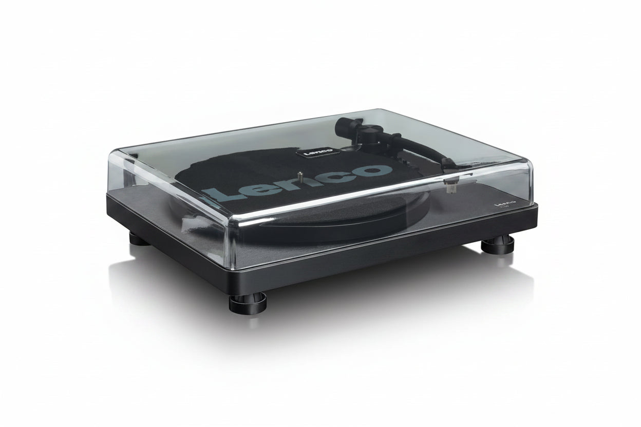 LENCO L-30BK - L-30BK Record Player with USB/PC encoding