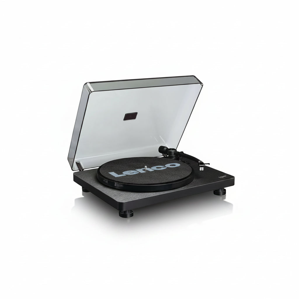 LENCO L-30BK - L-30BK Record Player with USB/PC encoding