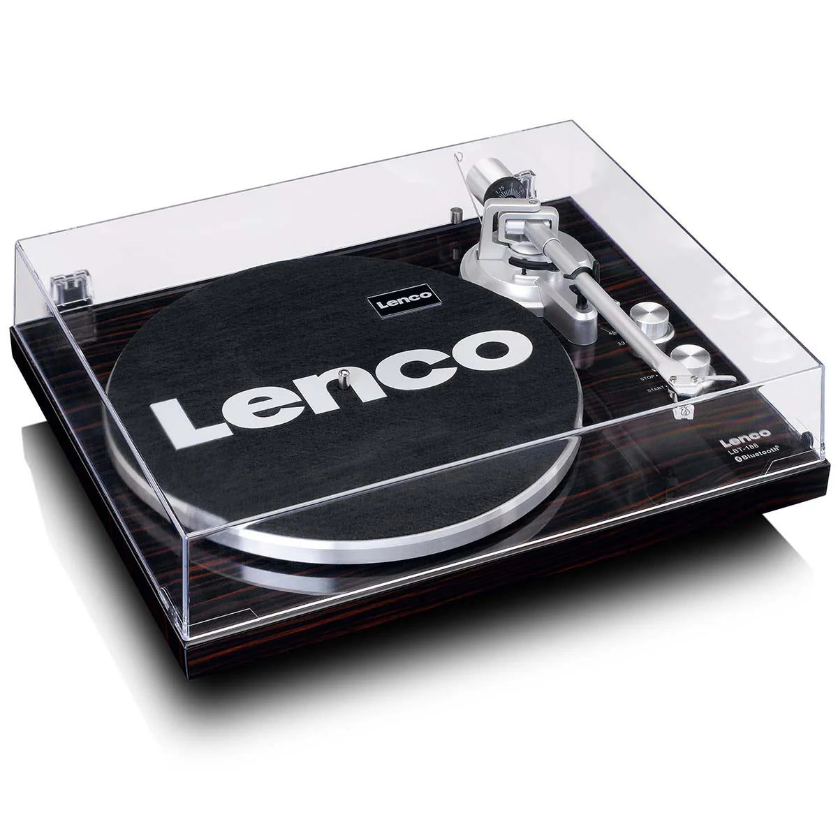 LENCO LBT-188WA - Record Player with Bluetooth® transmission, dark brown