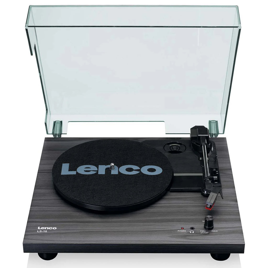 LENCO LS-10BK - Record Player with built-in speakers