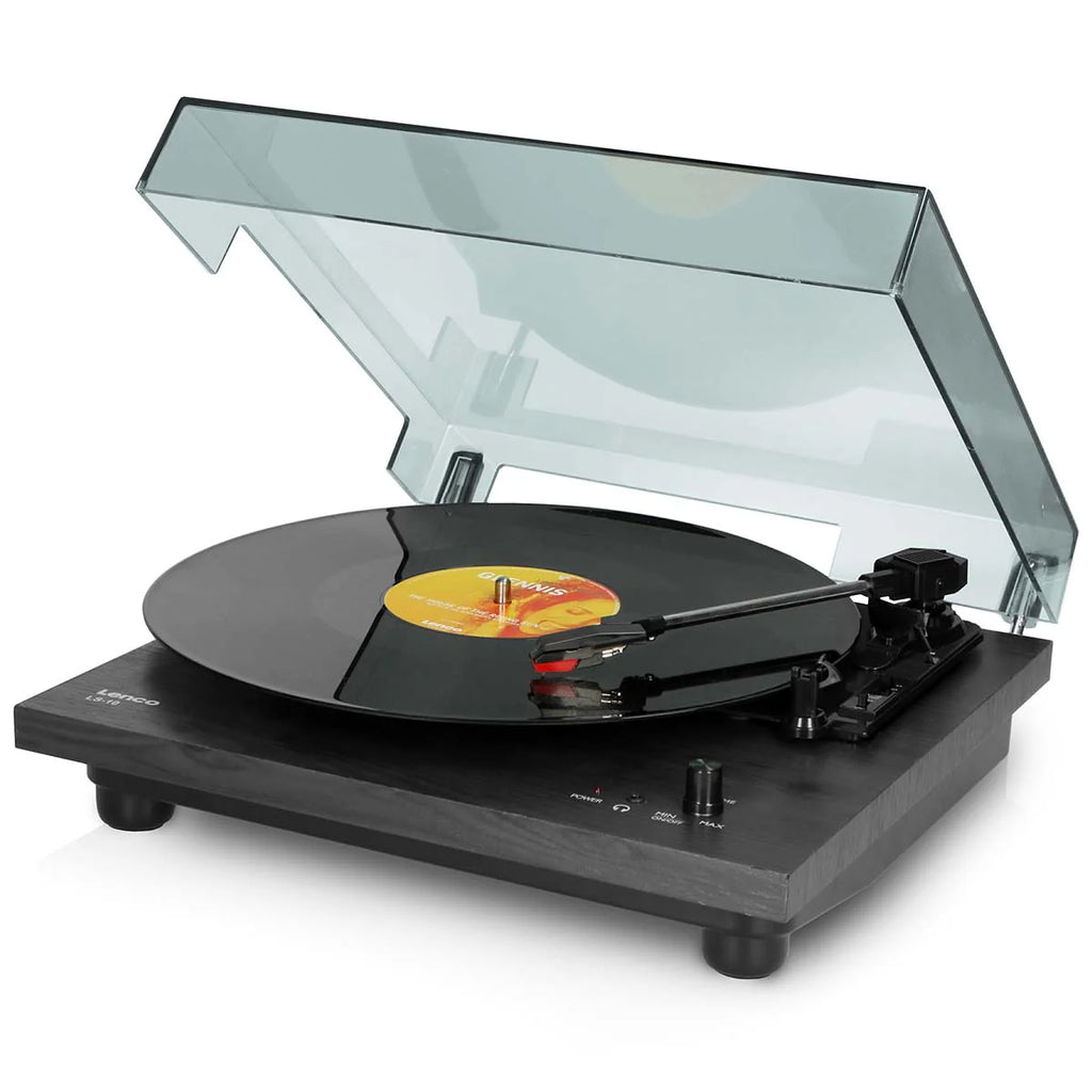 LENCO LS-10BK - Record Player with built-in speakers