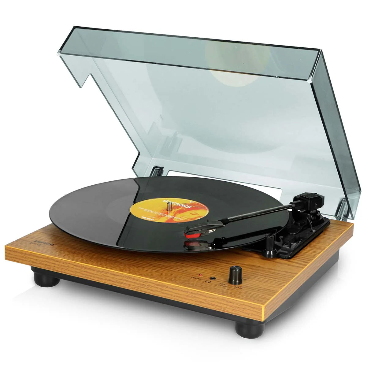 LENCO LS-10WD - Record Player with built-in speakers - Wood