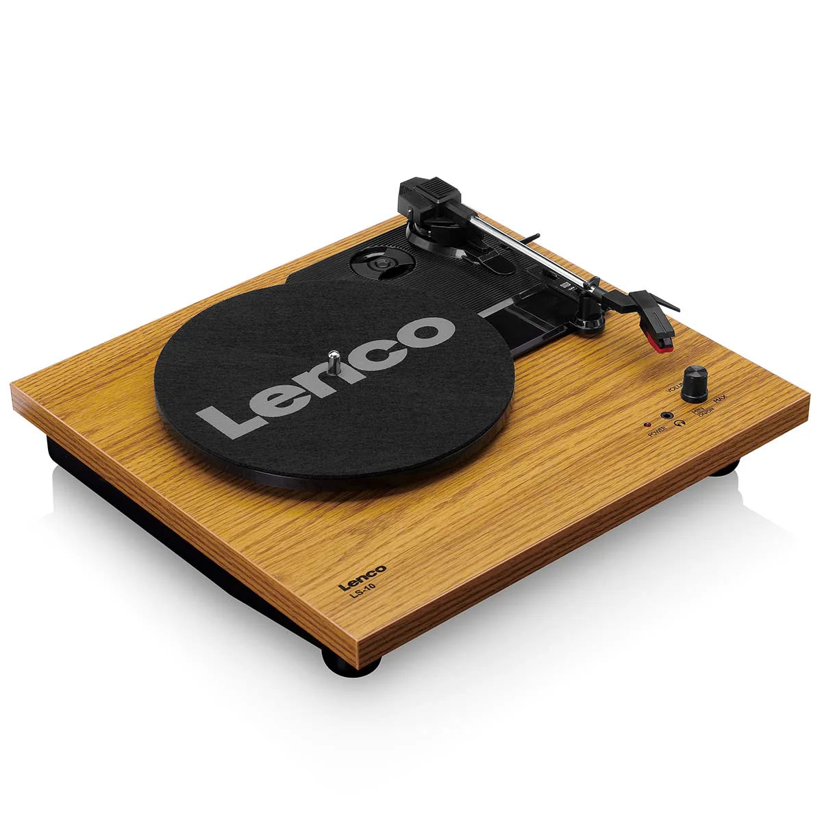 LENCO LS-10WD - Record Player with built-in speakers - Wood
