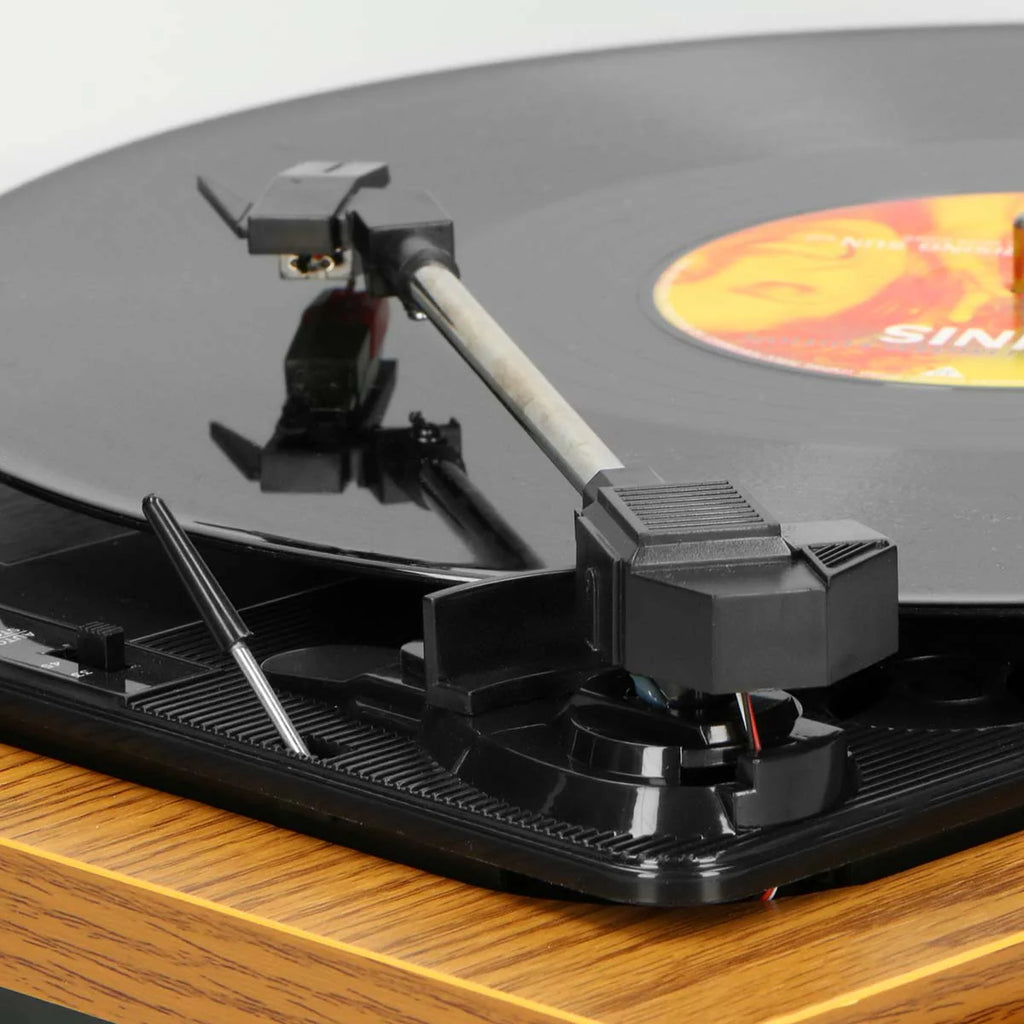 LENCO LS-10WD - Record Player with built-in speakers - Wood