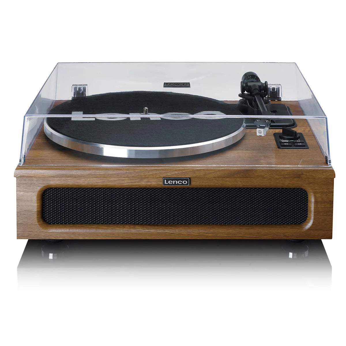 LENCO LS-410WA - Record Player with 4 built-in speakers - Wood