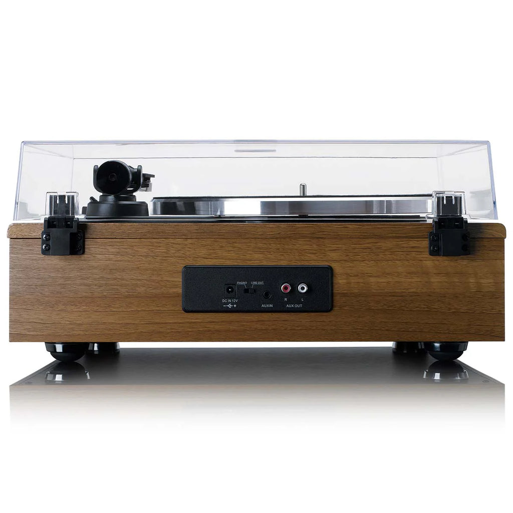 LENCO LS-410WA - Record Player with 4 built-in speakers - Wood