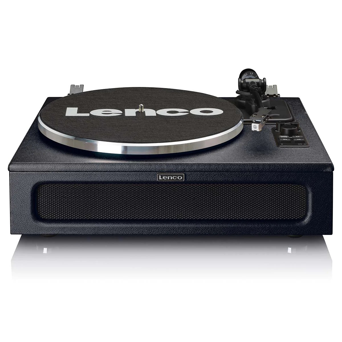 LENCO LS-430BK - Record Player with 4 built-in speakers