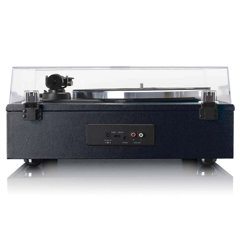 LENCO LS-430BK - Record Player with 4 built-in speakers