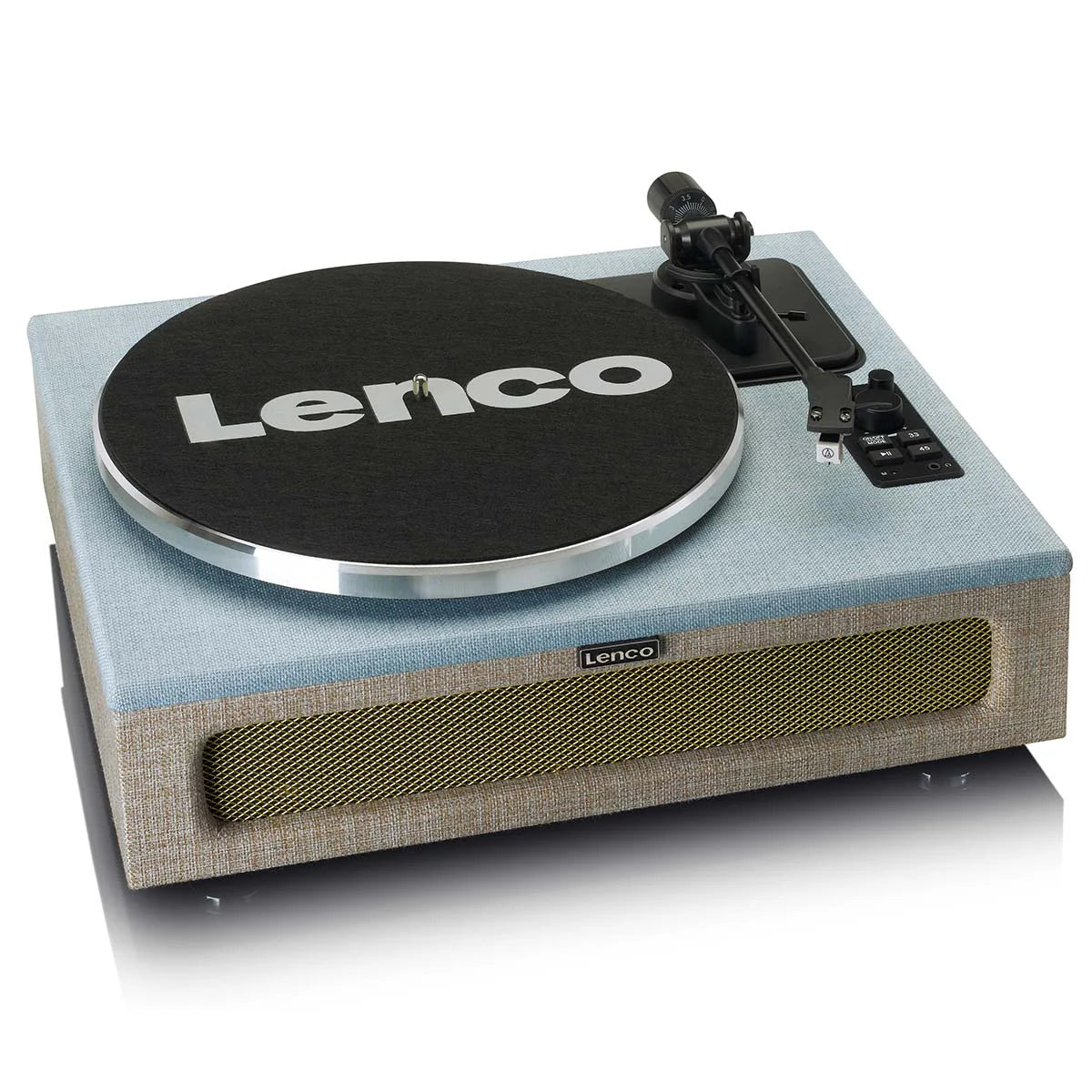 LENCO LS-440BUBG - Record Player with 4 built-in speakers - Fabric