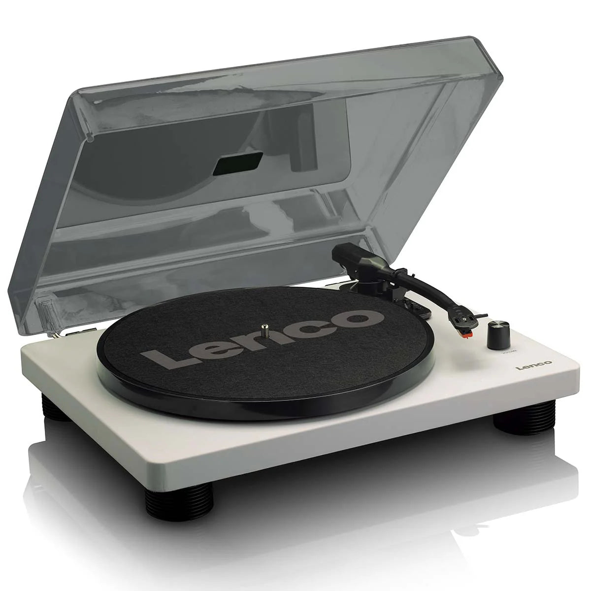 LENCO LS-50GY - Record Player with built-in speakers USB Encoding - Grey