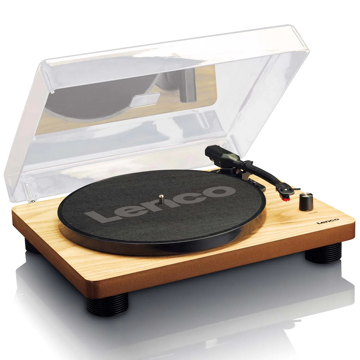LENCO LS-50WD - Record Player with built-in speakers USB Encoding