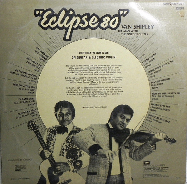 "Eclipse 80" - Van Shipley(The Man With The Golden Guitar)