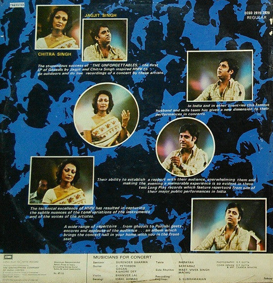 Come Alive - In A Live Concert With - Chitra Singh & Jagjit Singh