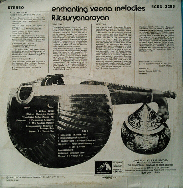 Enchanting Veena Melodies - R.K.Suryanarayan