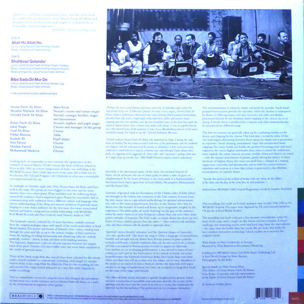 Nusrat Fateh Ali Khan and Party - Live at Womad 1985