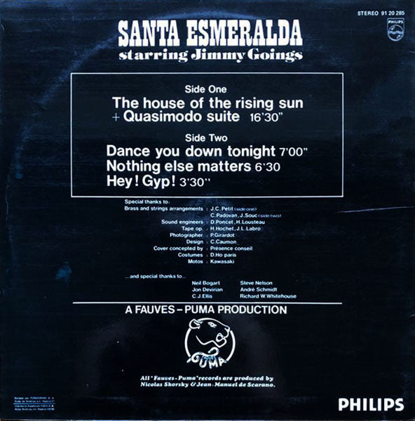 Santa Esmeralda - Starring Jimmy Goings