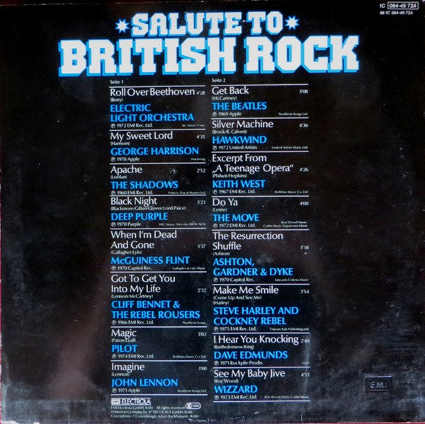 Various - Salute To British Rock