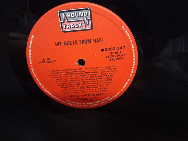 Hits Duets From Rafi