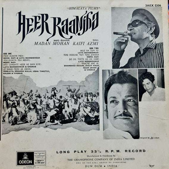 Heer Raanjha - Madan Mohan
