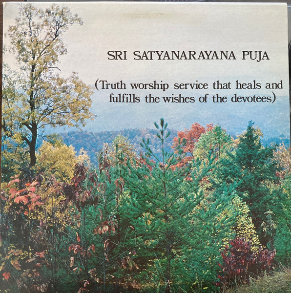 Sri Satyanarayana Puja