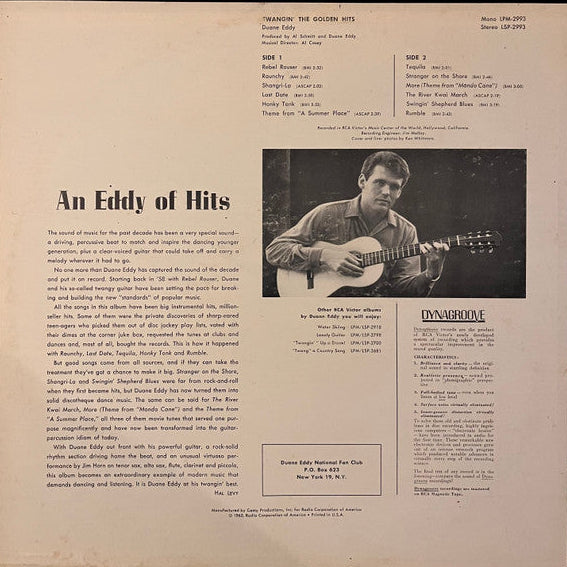 Duane Eddy - Twangin' The Golden Hits