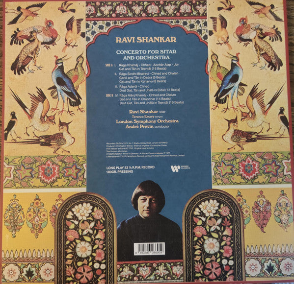 Ravi Shankar & Andre Previn - London Symphony Orchestra - Concerto For Sitar & Orchestra