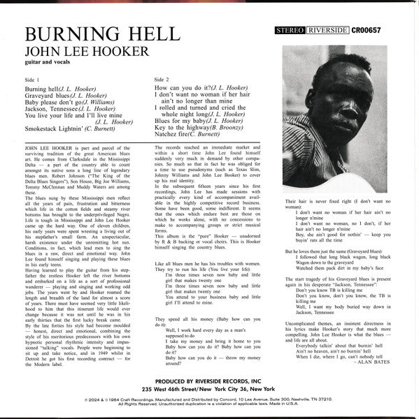 Burning Hell - John Lee Hooker