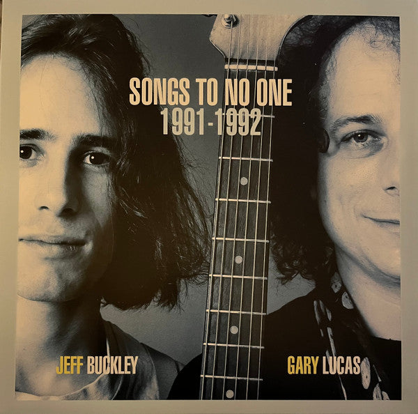 Songs To No One 1991-1992 - Jeff Buckley & Gary Lucas