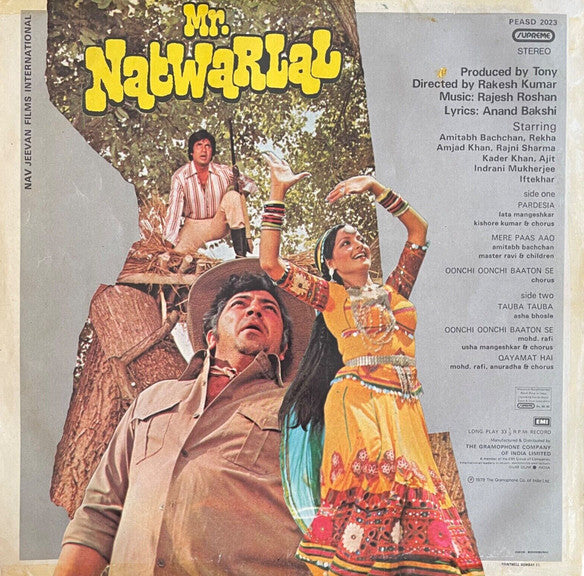 Mr.Natwarlal - Rajesh Roshan