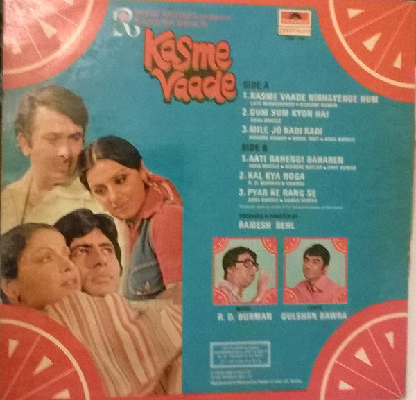 Kasme Vaade - R.D.Burman