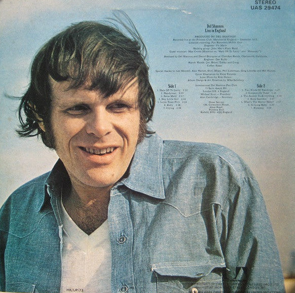 Del Shannon - Live - In England