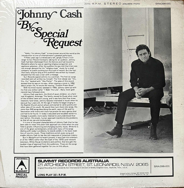 Johnny Cash - By Special Request