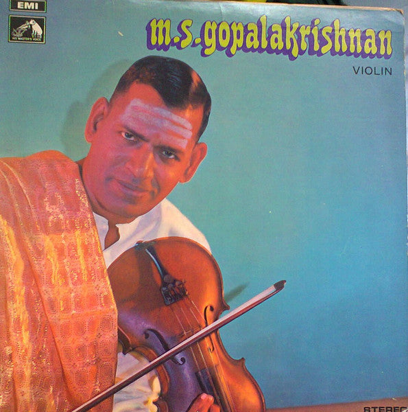 M.S.Gopalakrishnan - Violin