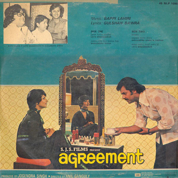 Agreement - Bappi Lahiri