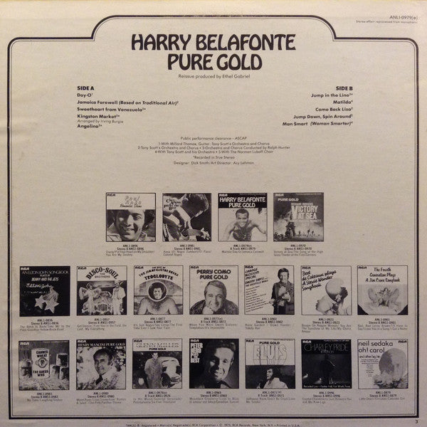Harry Belafonte - Pure Gold