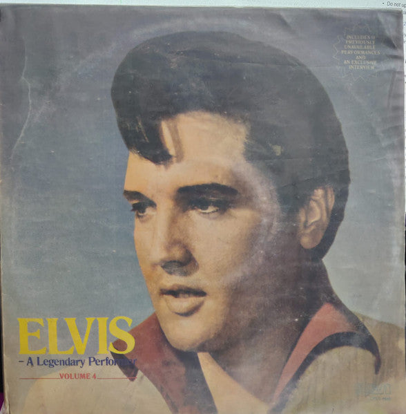 Elvis - A Legendary Performer - Volume 4