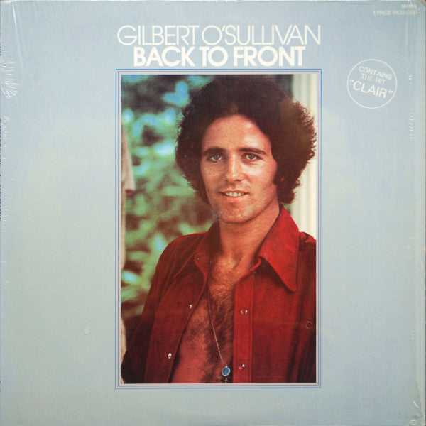 Gilbert O'Sullivan Back To Front
