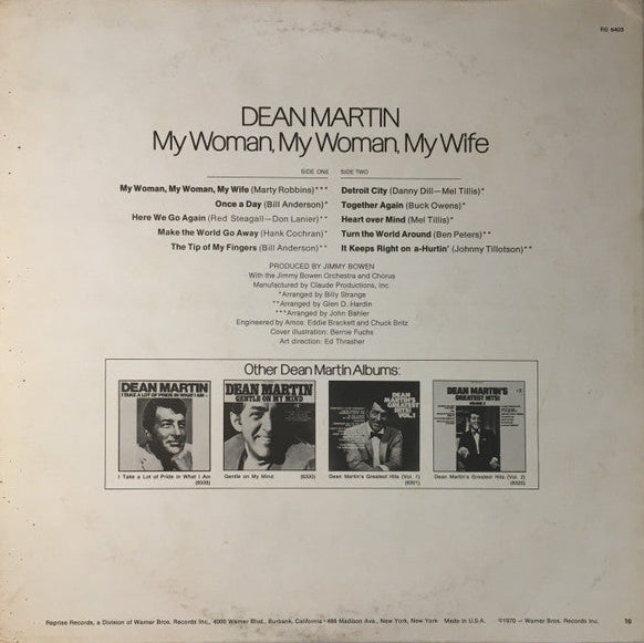 Dean Martin - My Womam My Woman My Wife