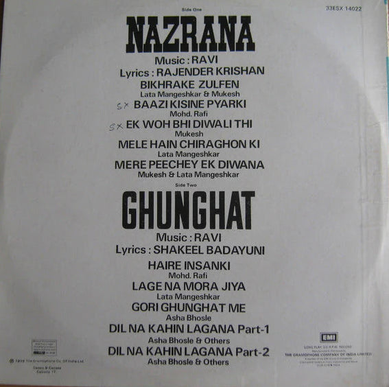 Nazrana Ghunghat - Ravi