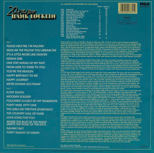 20 Of The Best Hank Locklin