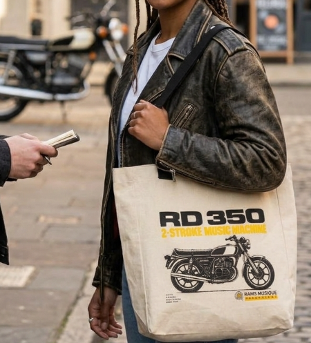 The RD 350 Tribute Vinyl Record Bag