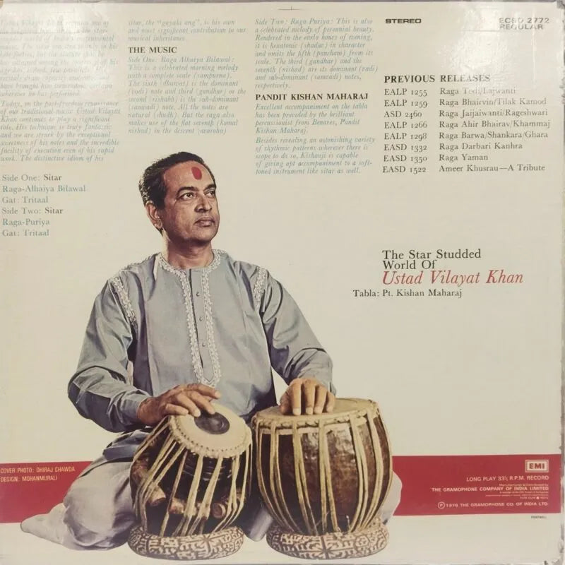 The Star Studded World Of Ustad Vilayat Khan