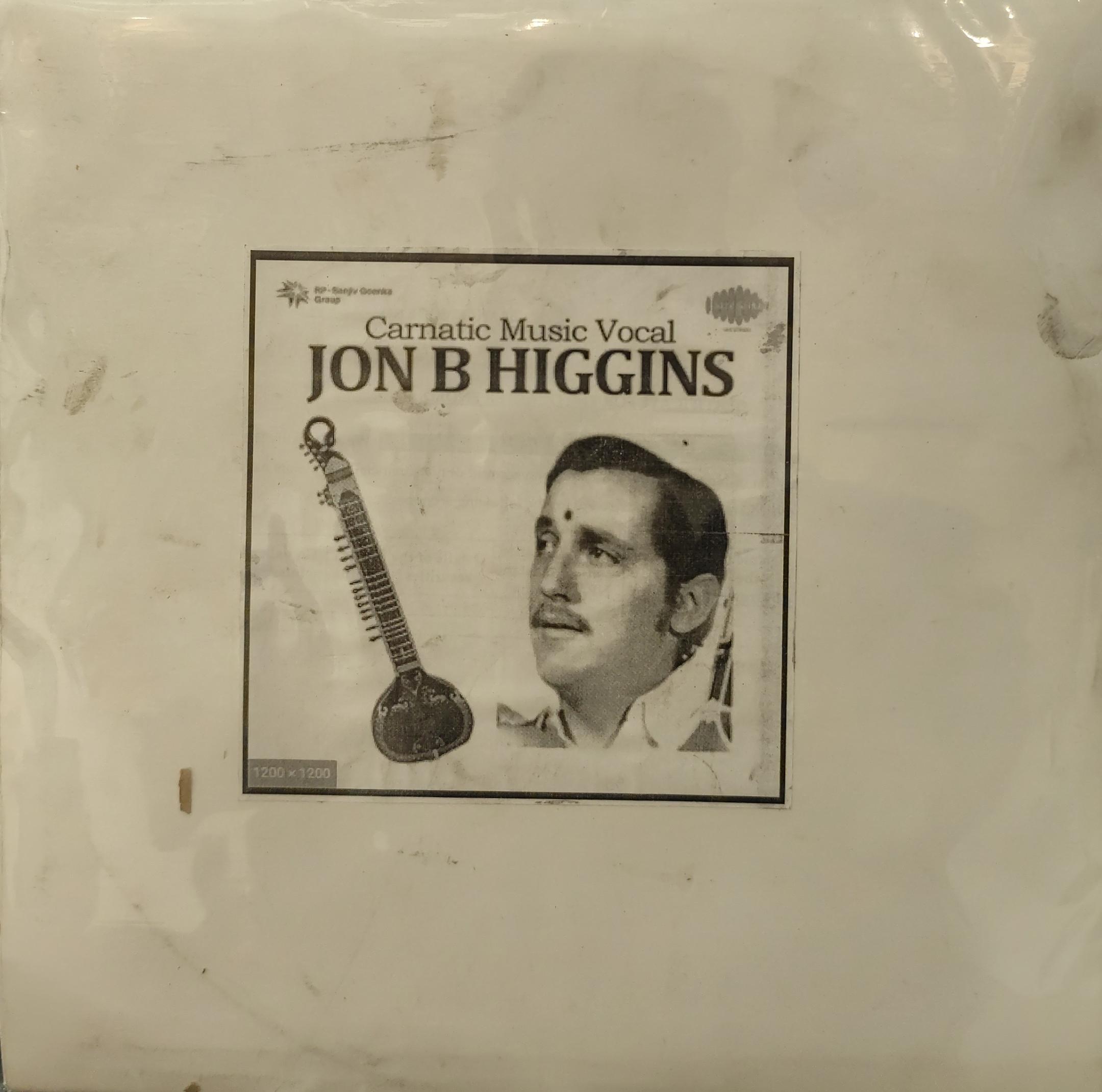 Carnatic Music Vocal - Jon B Higgins