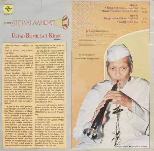 Shehnai Samrat - Ustad Bismillah Khan