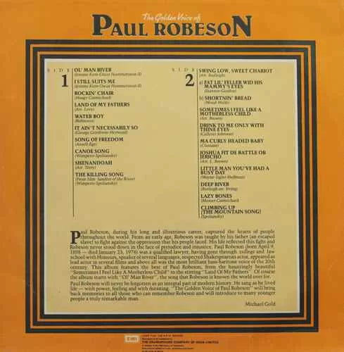 The Golden Voice Of - Paul Robeson