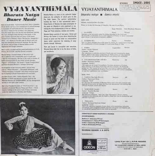 Vijayanthimala - Bharata Natya